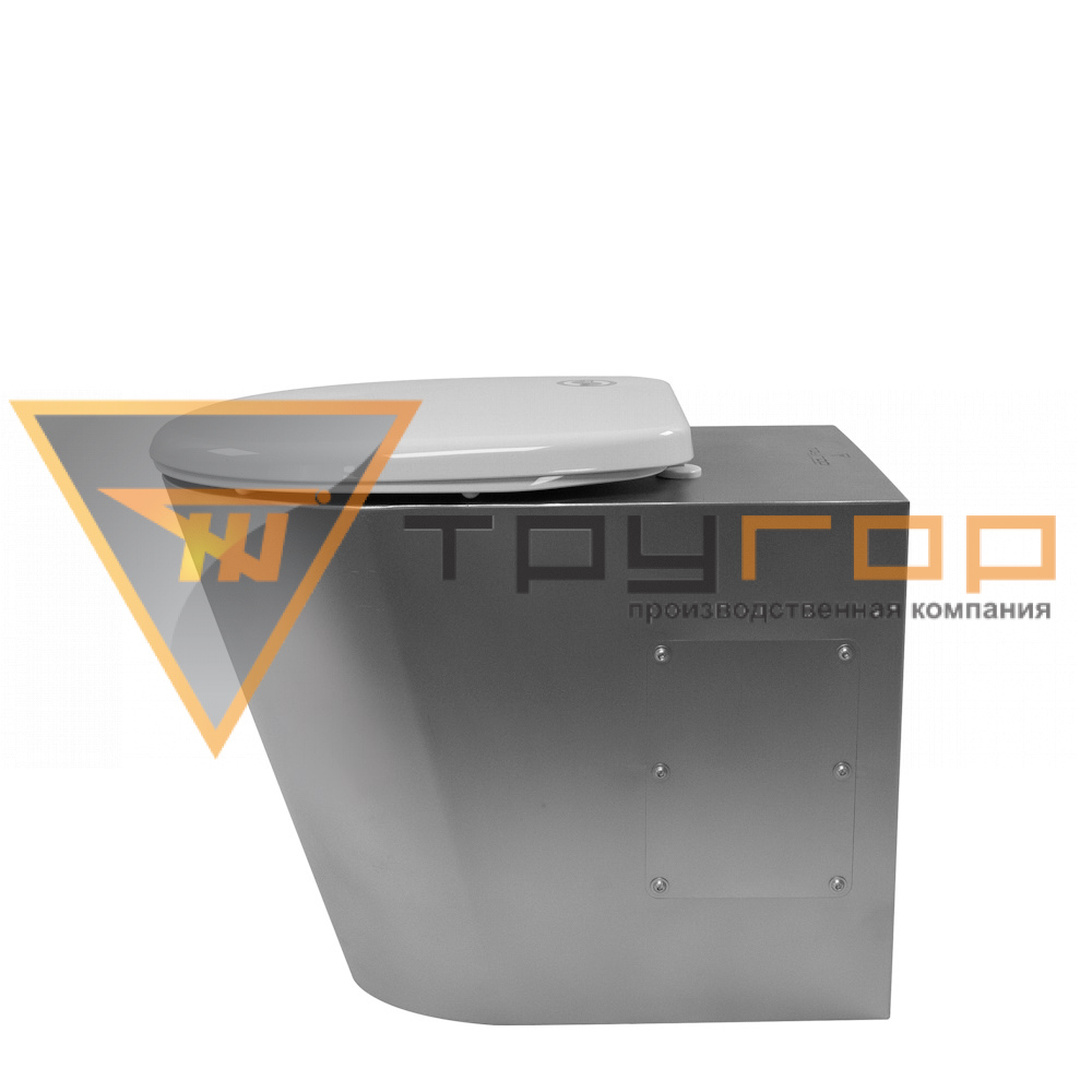 Унитаз напольный без бака антивандальный