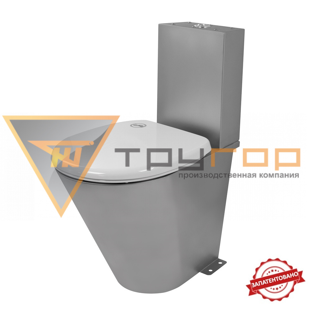 Унитаз напольный с баком антивандальный ЛАЙТ